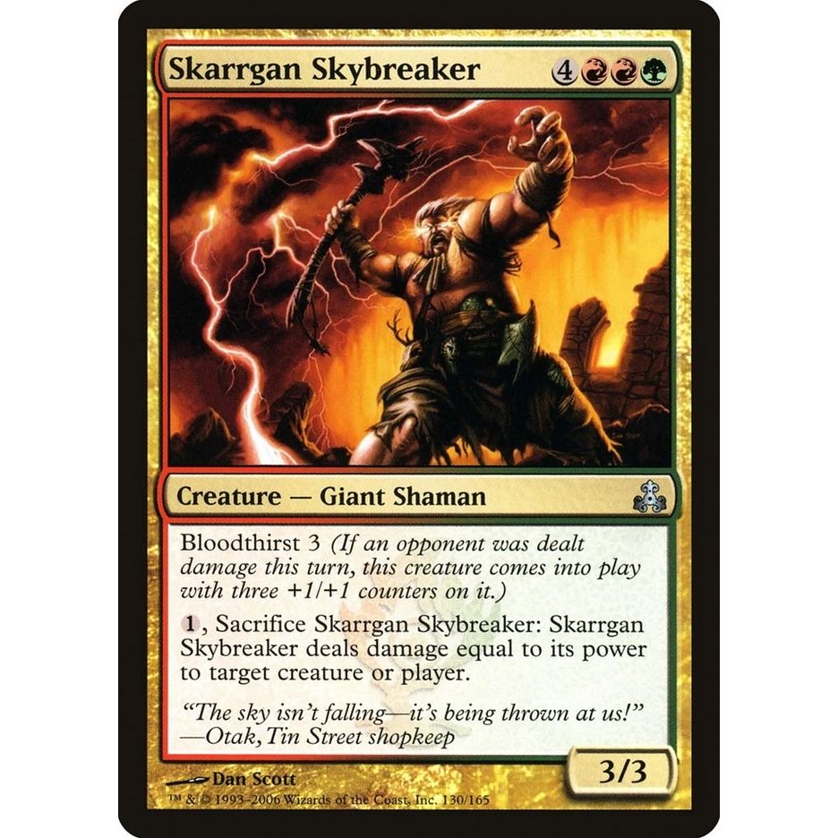 Image for Skarrgan Skybreaker (130) (GPT) - Magic: The Gathering