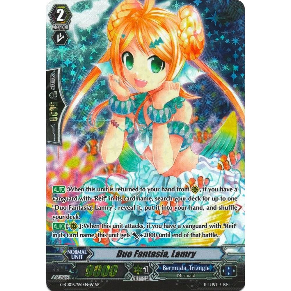 Image for Duo Fantasia, Lamry (White - SP) (G-CB05/S51EN W) (G-CB05) - Cardfight Vanguard