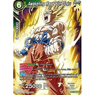 Image for Awakening Rage Son Goku (BT1-059) (DBS-B01) - Dragon Ball Super: Masters