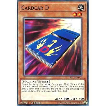 Image for Cardcar D (YS17-EN016) (YS17) - YuGiOh