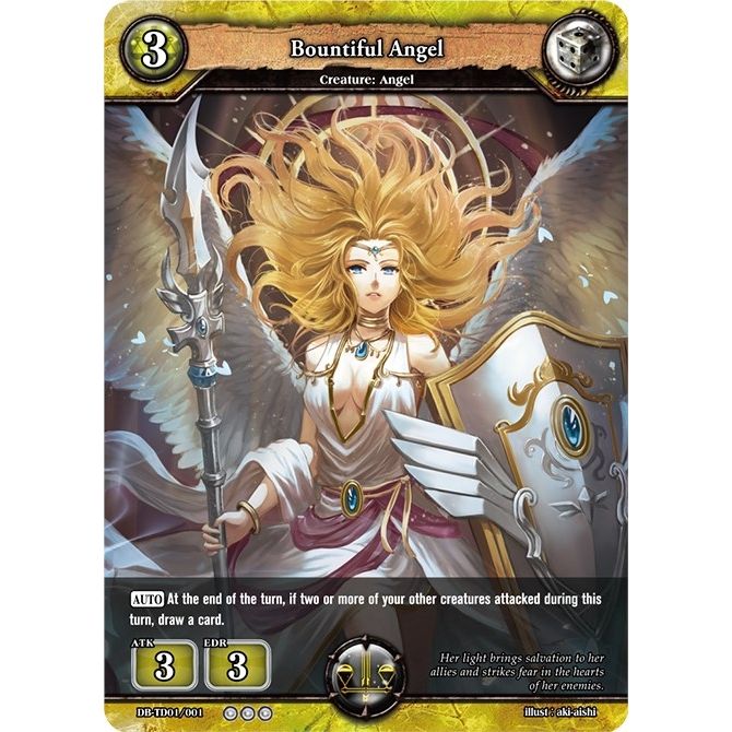 Image for Bountiful Angel (DB-TD01/001) (TD01) - Dragoborne