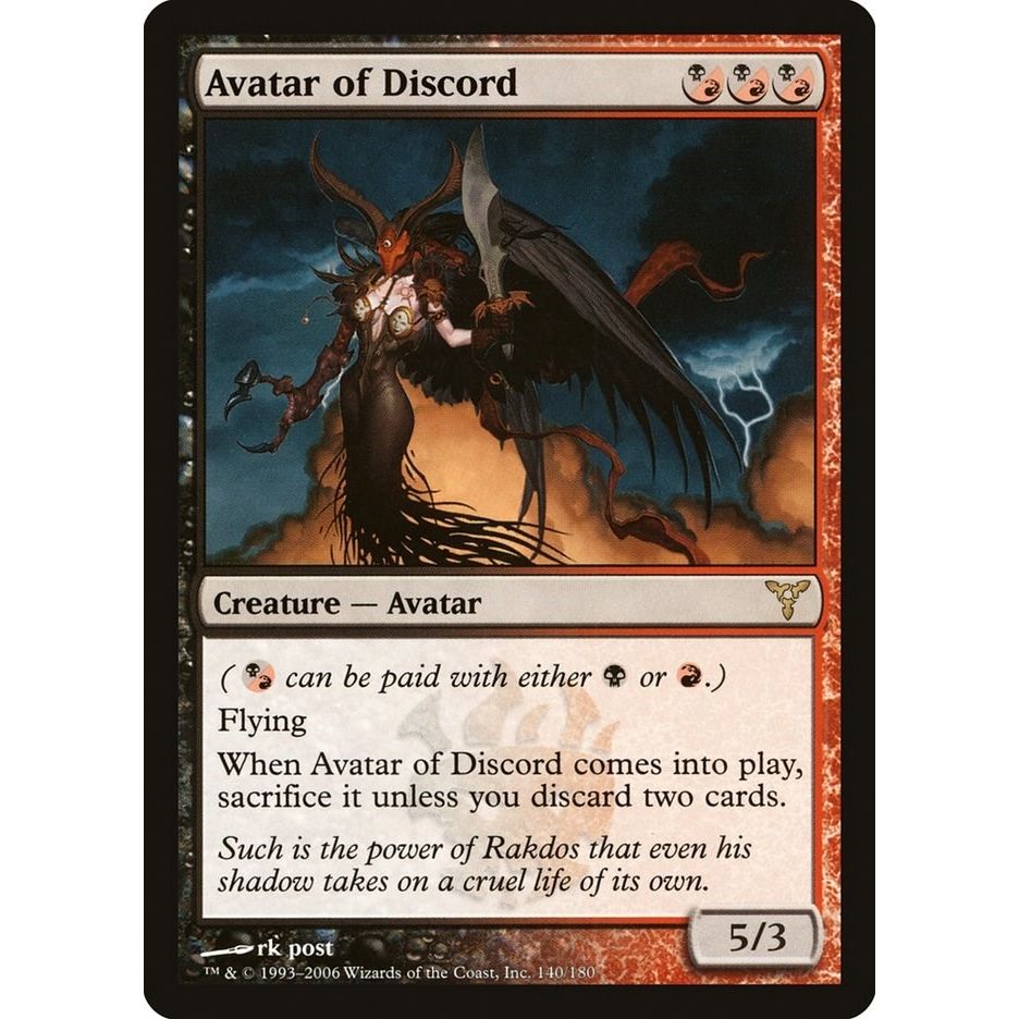 Image for Avatar of Discord (140) (DIS) - Magic: The Gathering