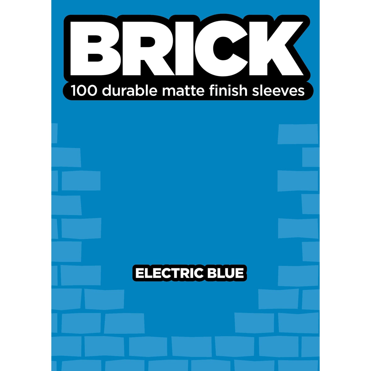 Image for BRICK - Electric Blue (100-Pack) - Card Sleeves