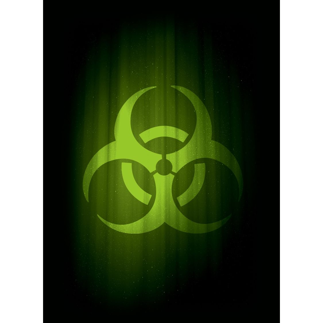Image for Double Matte Art Sleeve - Super Iconic Biohazard (50-Pack) - Card Sleeves