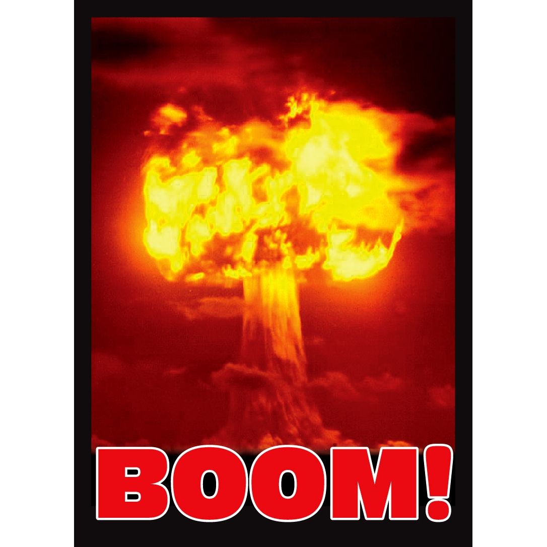 Image for Gloss Sleeve - BOOM! (50-Pack) - Card Sleeves
