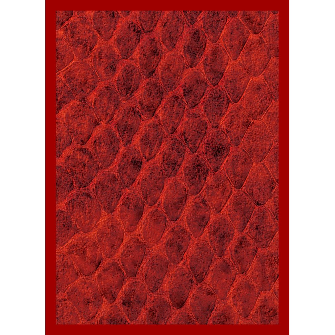 Image for Gloss Sleeve - Dragon Hide Red (50-Pack) - Card Sleeves