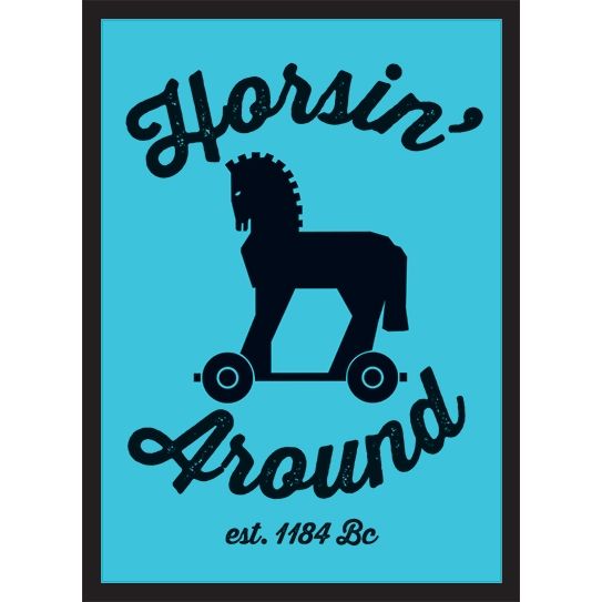 Image for Gloss Sleeve - Horsin' Around (50-Pack) - Card Sleeves