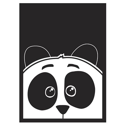Image for Gloss Sleeve - Panda (50-Pack) - Card Sleeves