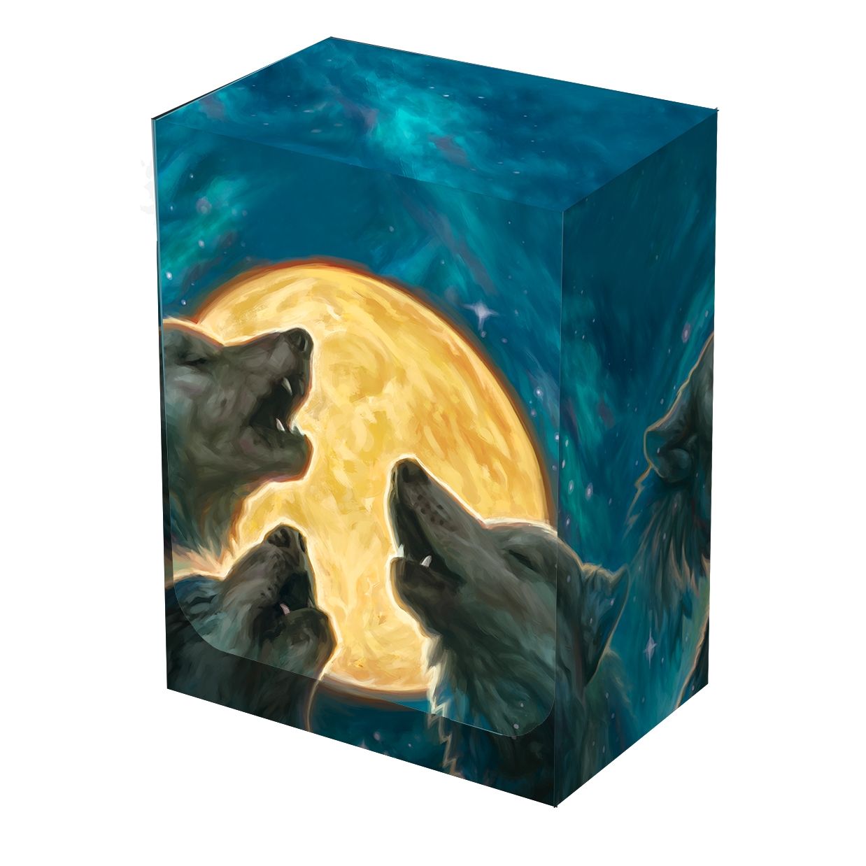 Image for Deck Box - 3 Wolves - Deck Boxes