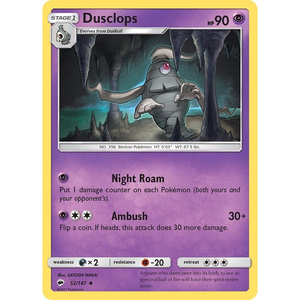 Image for Dusclops (52/147) (SM03) - Pokemon