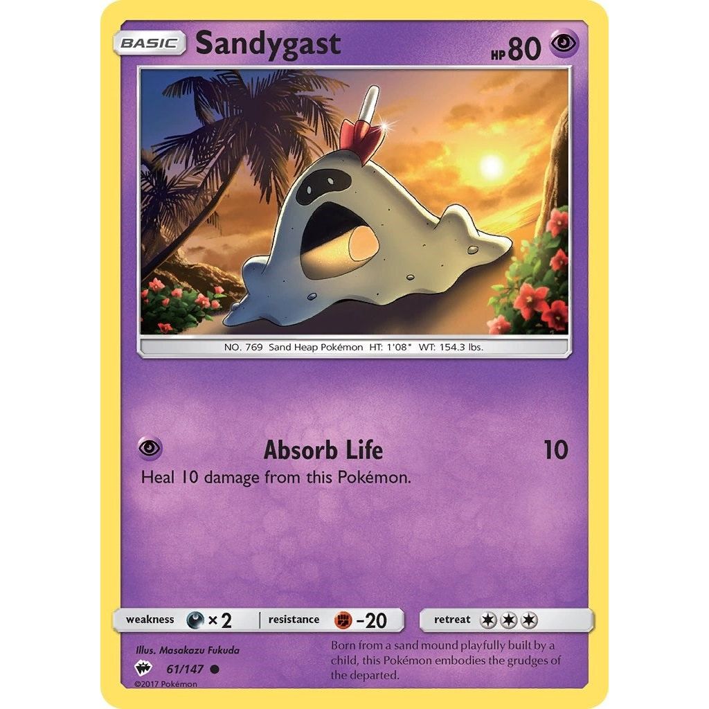 Image for Sandygast (61/147) (SM03) - Pokemon