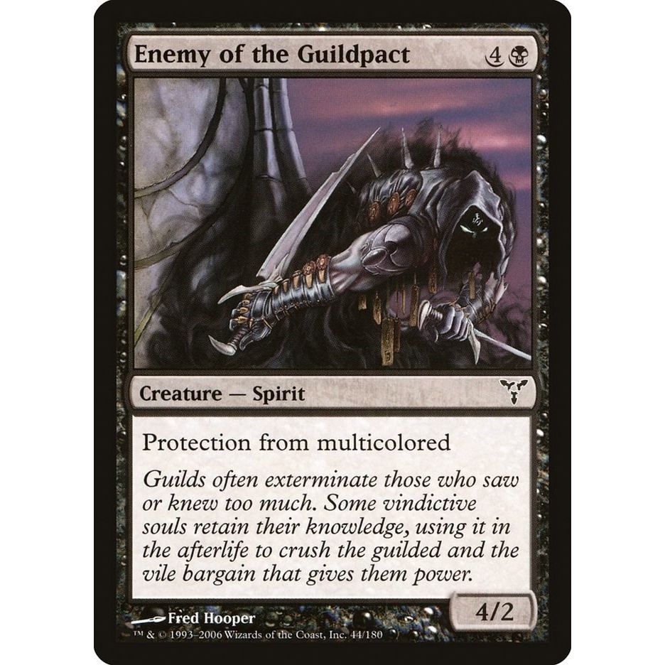 Image for Enemy of the Guildpact (44) (DIS) - Magic: The Gathering