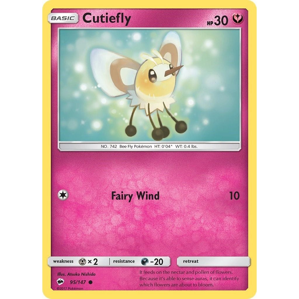 Image for Cutiefly (95/147) (SM03) - Pokemon
