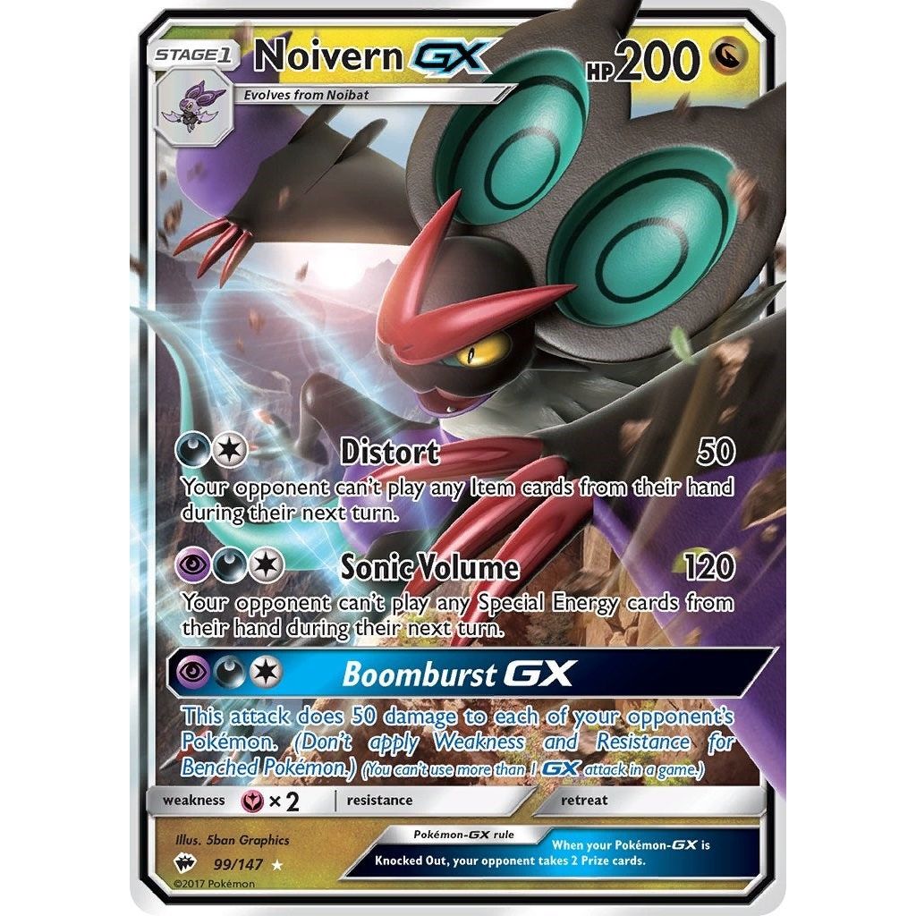 Image for Noivern GX (99/147) (SM03) - Pokemon