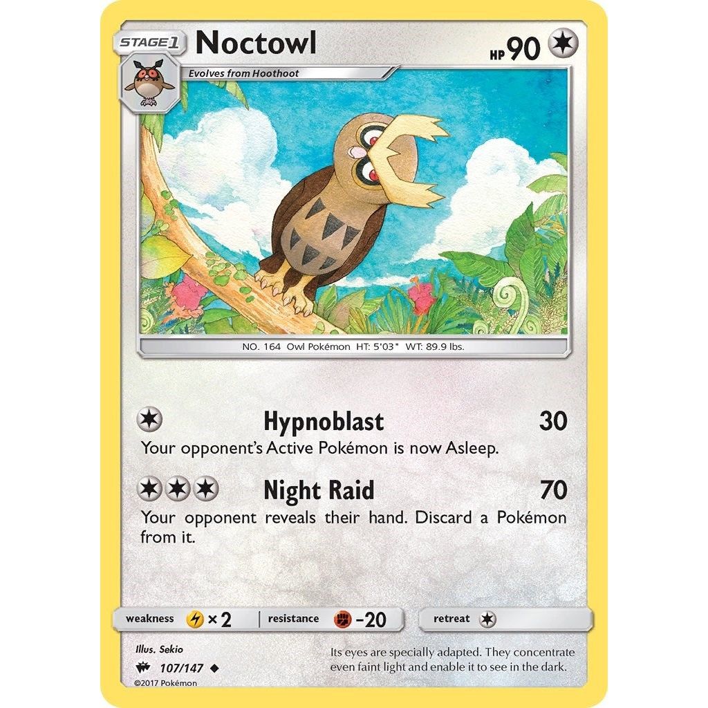 Image for Noctowl (107/147) (SM03) - Pokemon