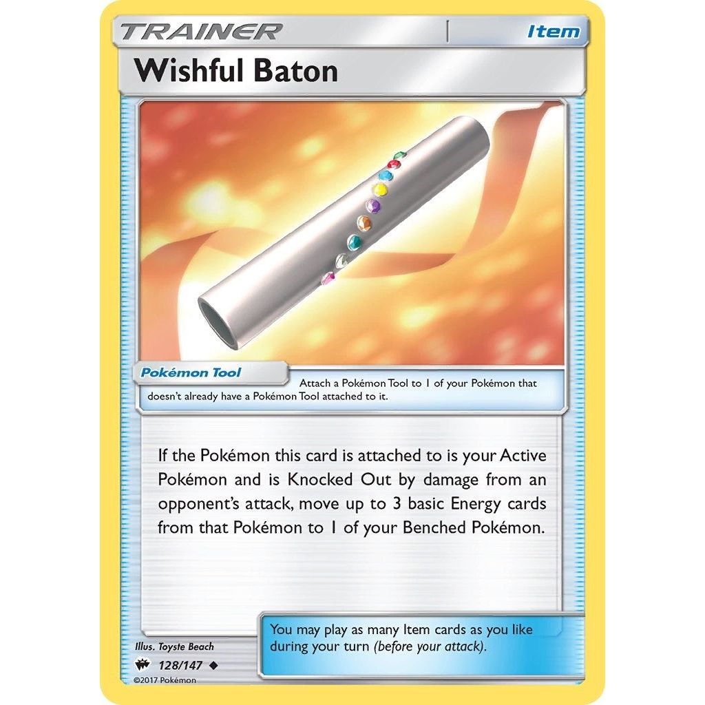 Image for Wishful Baton (128/147) (SM03) - Pokemon