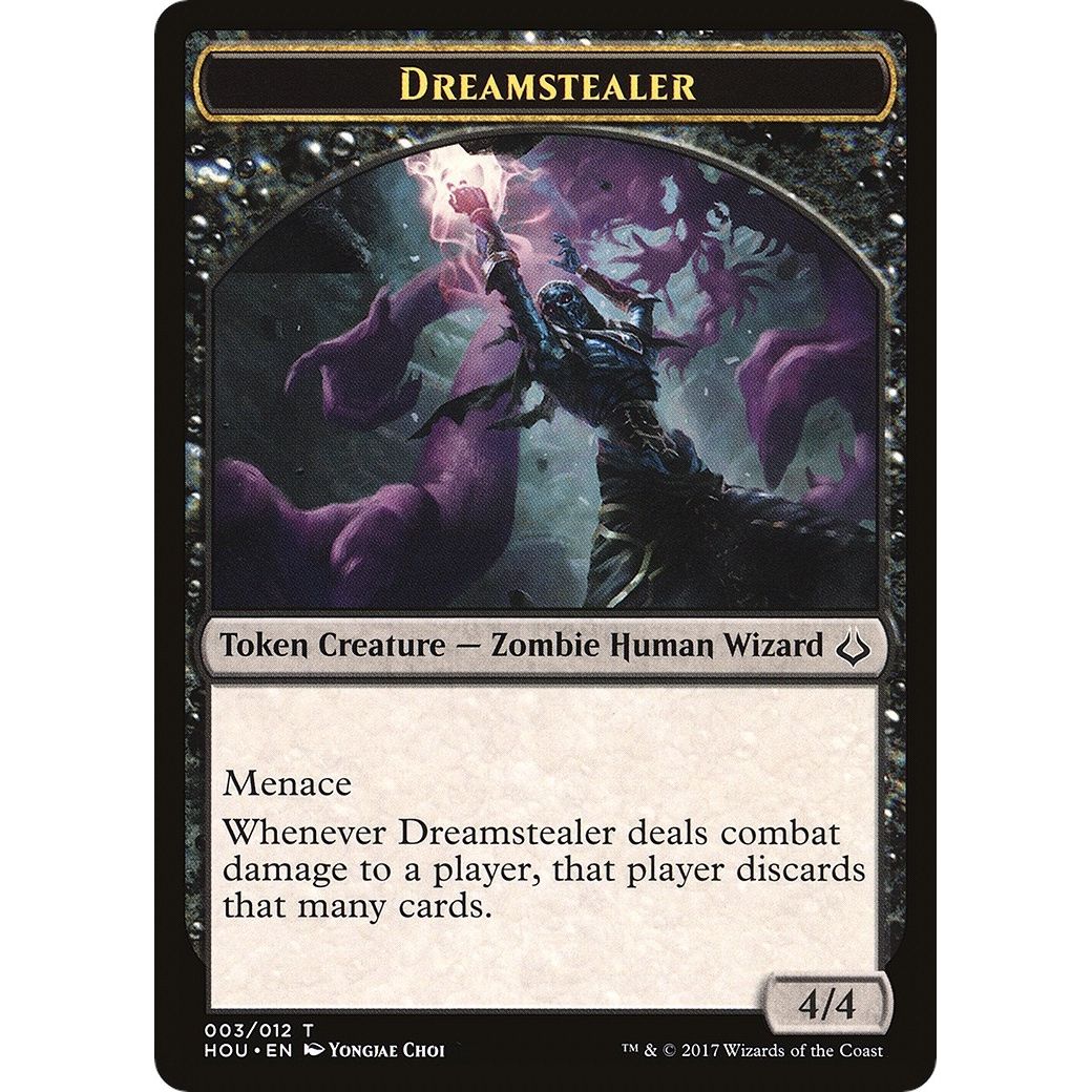 Image for Dreamstealer // Warrior Double-Sided Token (3 // 17) (HOU) - Magic: The Gathering