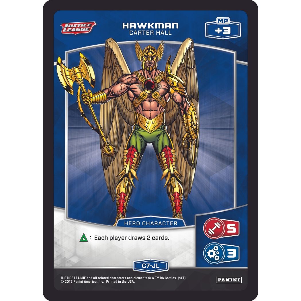 Image for Hawkman - Carter Hall (C7-JL) (JL) - MetaX TCG