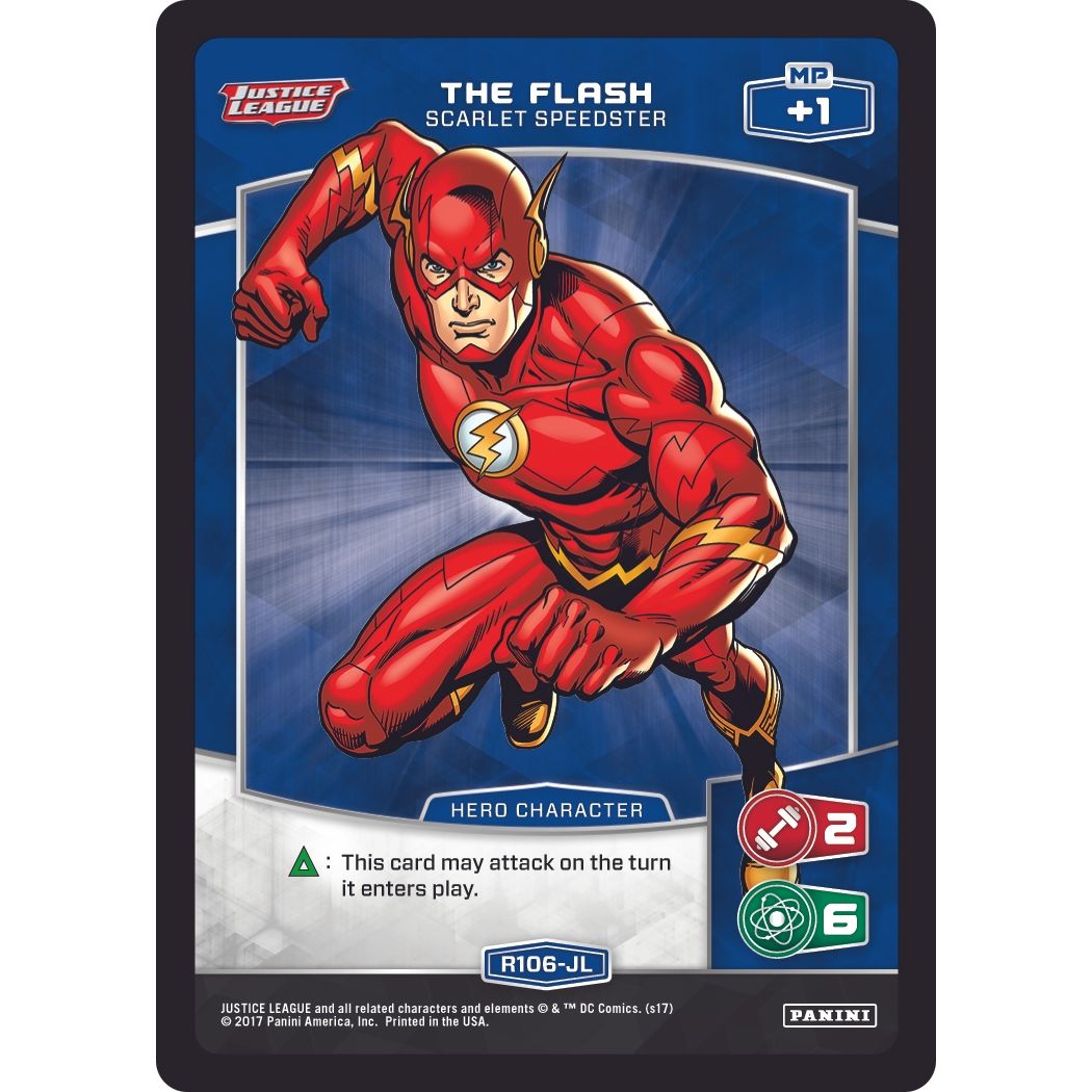 Image for The Flash - Scarlet Speedster (R106-JL) (JL) - MetaX TCG