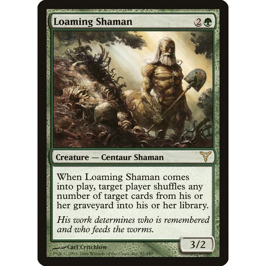 Image for Loaming Shaman (87) (DIS) - Magic: The Gathering