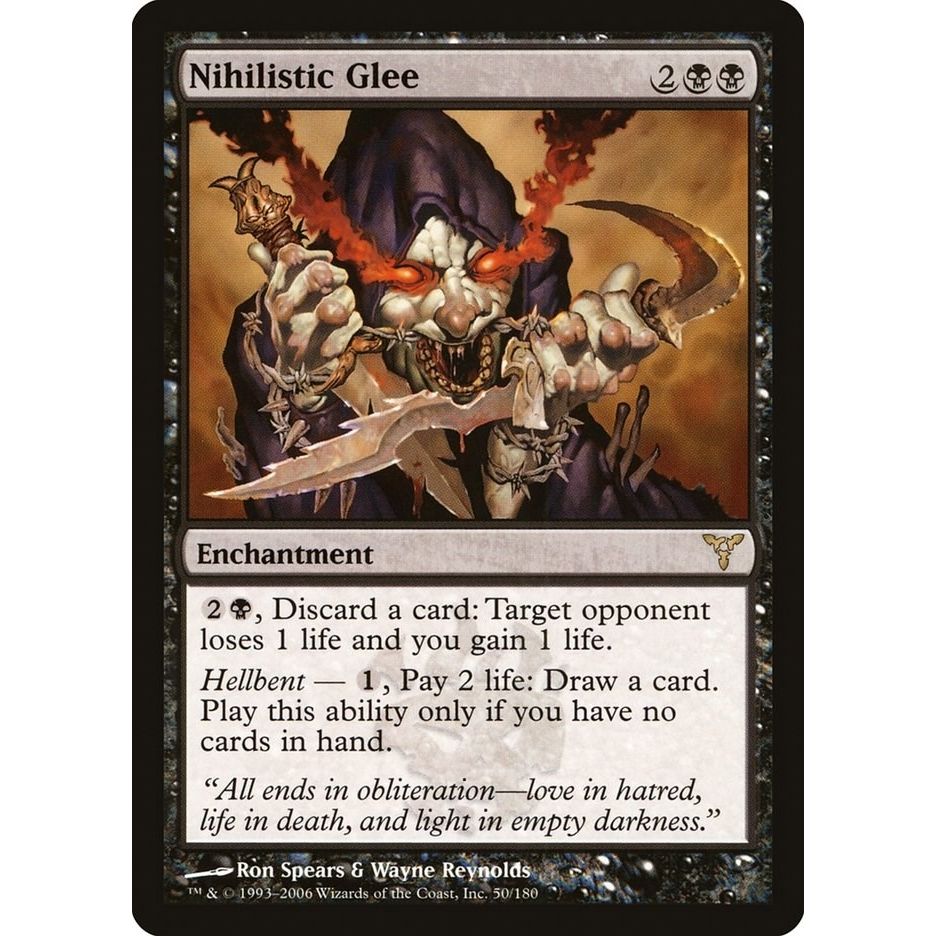 Image for Nihilistic Glee (50) (DIS) - Magic: The Gathering