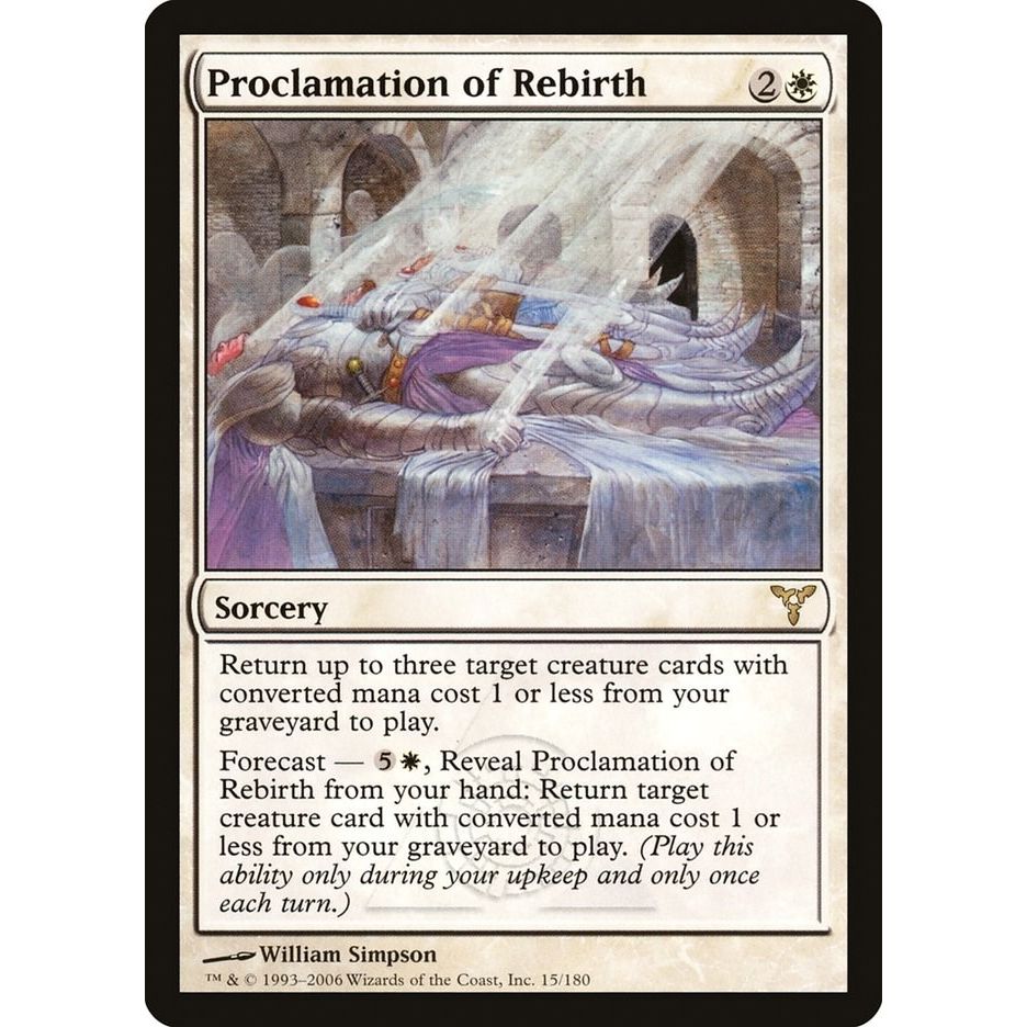 Image for Proclamation of Rebirth (15) (DIS) - Magic: The Gathering