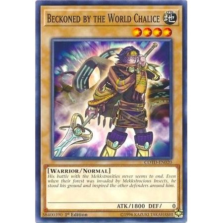 Image for Beckoned by the World Chalice (COTD-EN020) (COTD) - YuGiOh