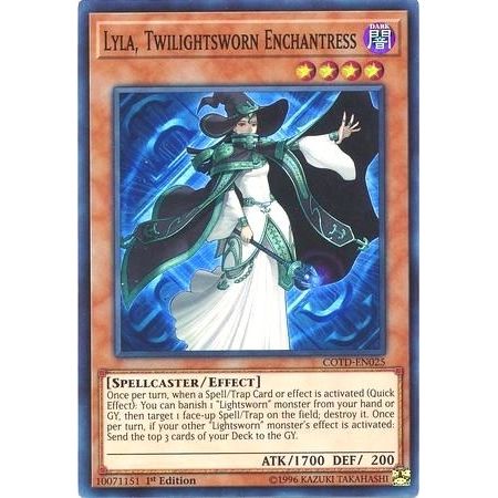Image for Lyla, Twilightsworn Enchantress (COTD-EN025) (COTD) - YuGiOh