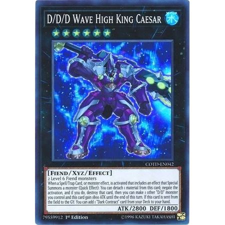 Image for D/D/D Wave High King Caesar (COTD-EN042) (COTD) - YuGiOh