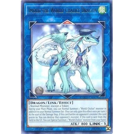 Image for Imduk the World Chalice Dragon (COTD-EN047) (COTD) - YuGiOh