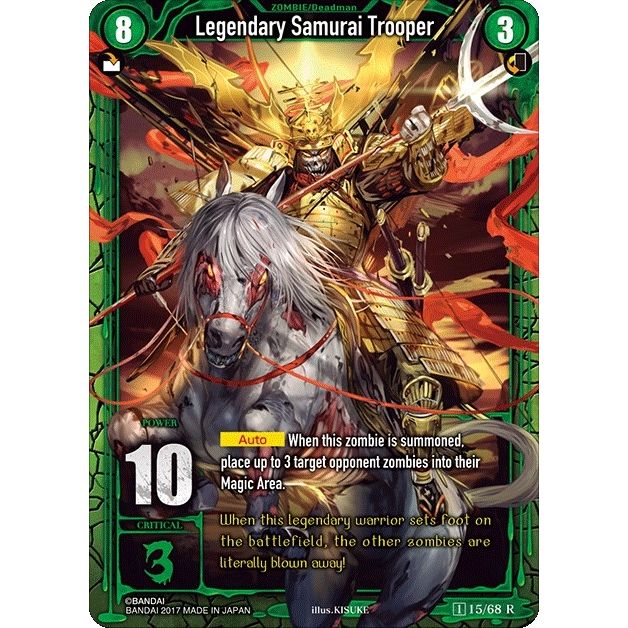Image for Legendary Samurai Trooper (Foil) (15) (ZWO1) - Zombie World Order TCG