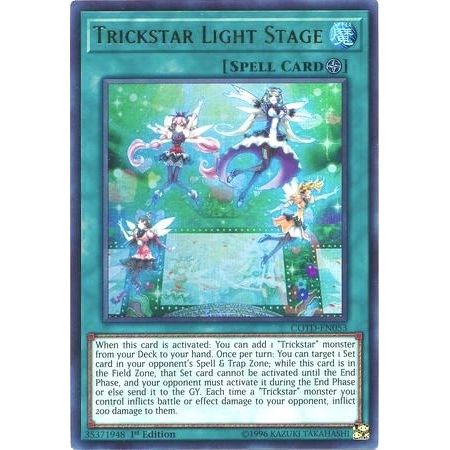 Image for Trickstar Light Stage (COTD-EN053) (COTD) - YuGiOh