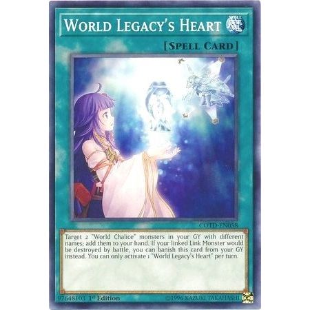 Image for World Legacy's Heart (COTD-EN058) (COTD) - YuGiOh