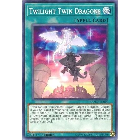 Image for Twilight Twin Dragons (COTD-EN060) (COTD) - YuGiOh