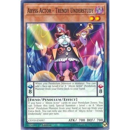Image for Abyss Actor - Trendy Understudy (COTD-EN097) (COTD) - YuGiOh