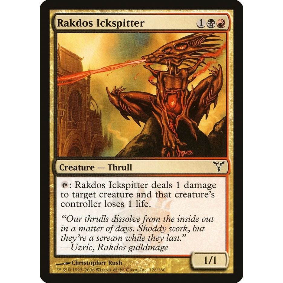 Image for Rakdos Ickspitter (128) (DIS) - Magic: The Gathering