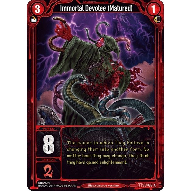 Image for Immortal Devotee (Matured) (33) (ZWO1) - Zombie World Order TCG