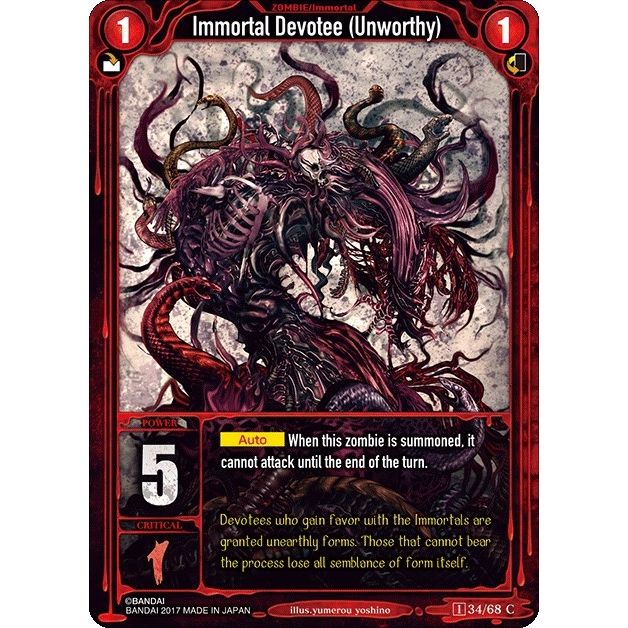 Image for Immortal Devotee (Unworthy) (34) (ZWO1) - Zombie World Order TCG