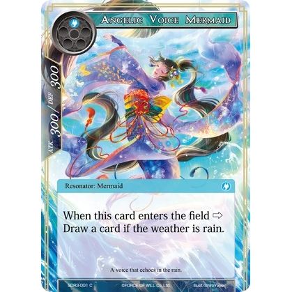 Image for Angelic Voice Mermaid (SDR3-001) (RCSD) - Force of Will