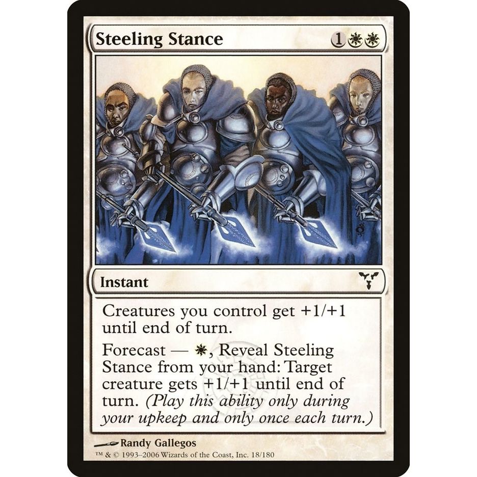 Image for Steeling Stance (18) (DIS) - Magic: The Gathering