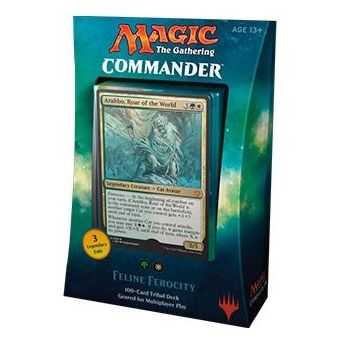Image for Commander 2017 Deck - Feline Ferocity - Magic: The Gathering