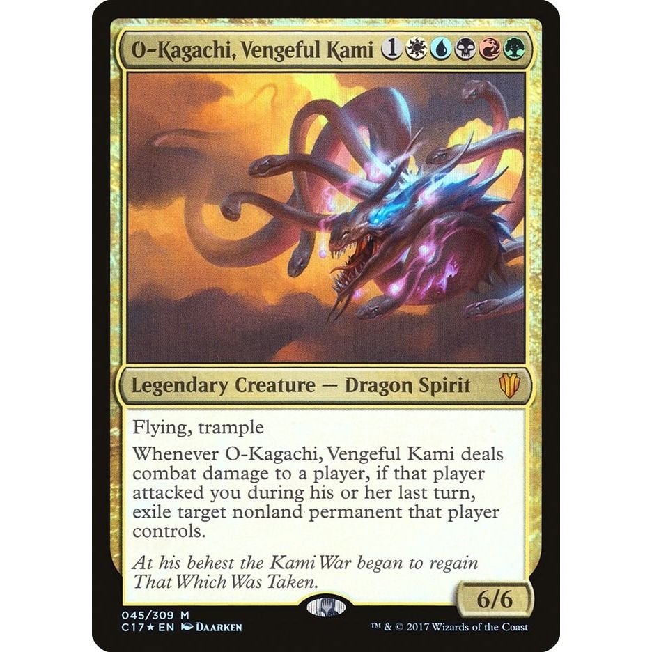 Image for O-Kagachi, Vengeful Kami (45) (C17) - Magic: The Gathering