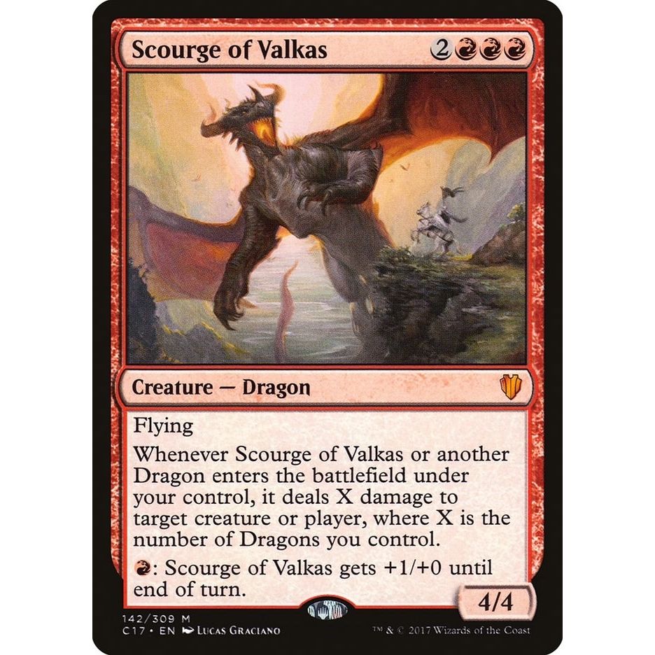 Image for Scourge of Valkas (142) (C17) - Magic: The Gathering