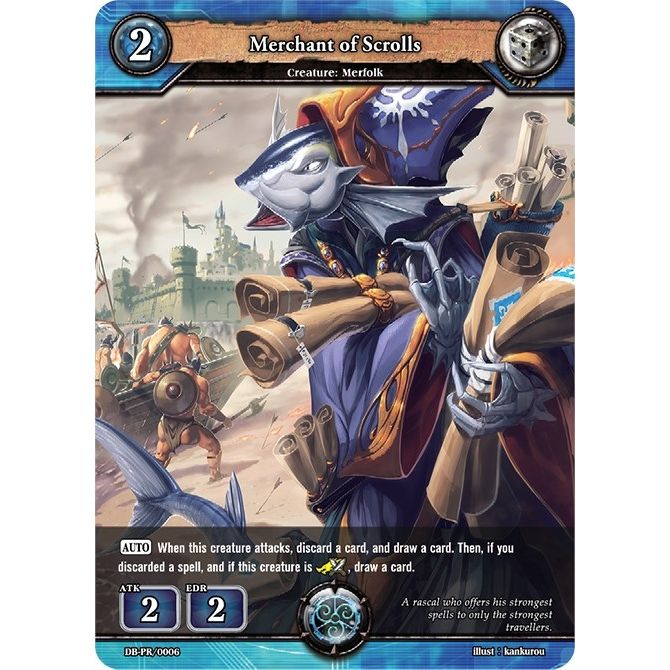 Image for Merchant of Scrolls (DB-PR/0006) (PR) - Dragoborne
