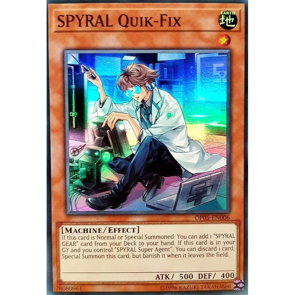 Image for SPYRAL Quik-Fix (OP05-EN006) (OP05) - YuGiOh