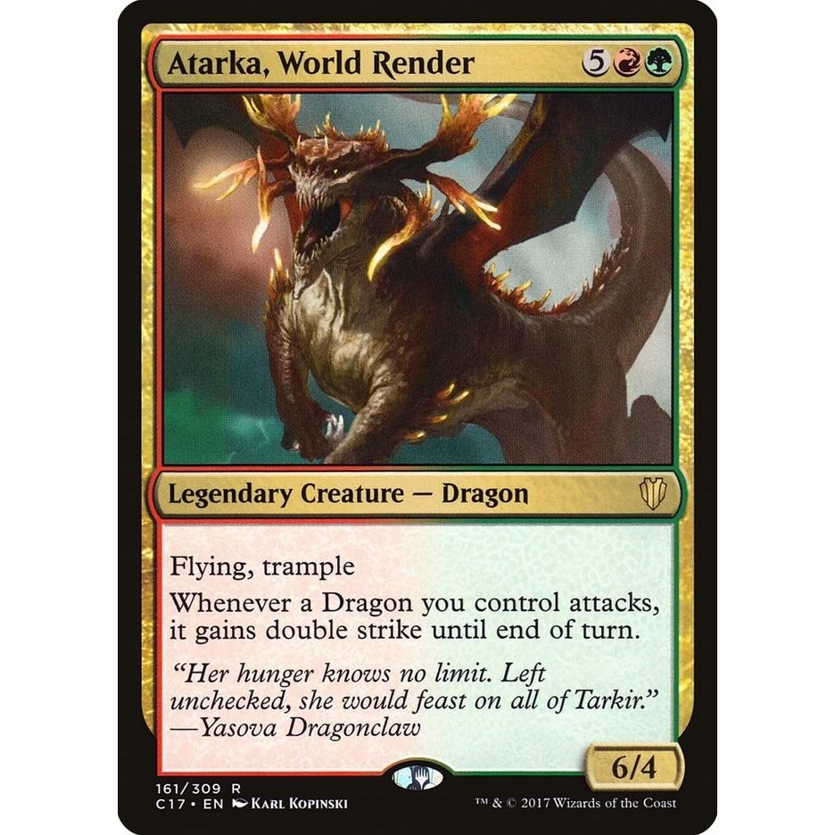 Image for Atarka, World Render (161) (C17) - Magic: The Gathering