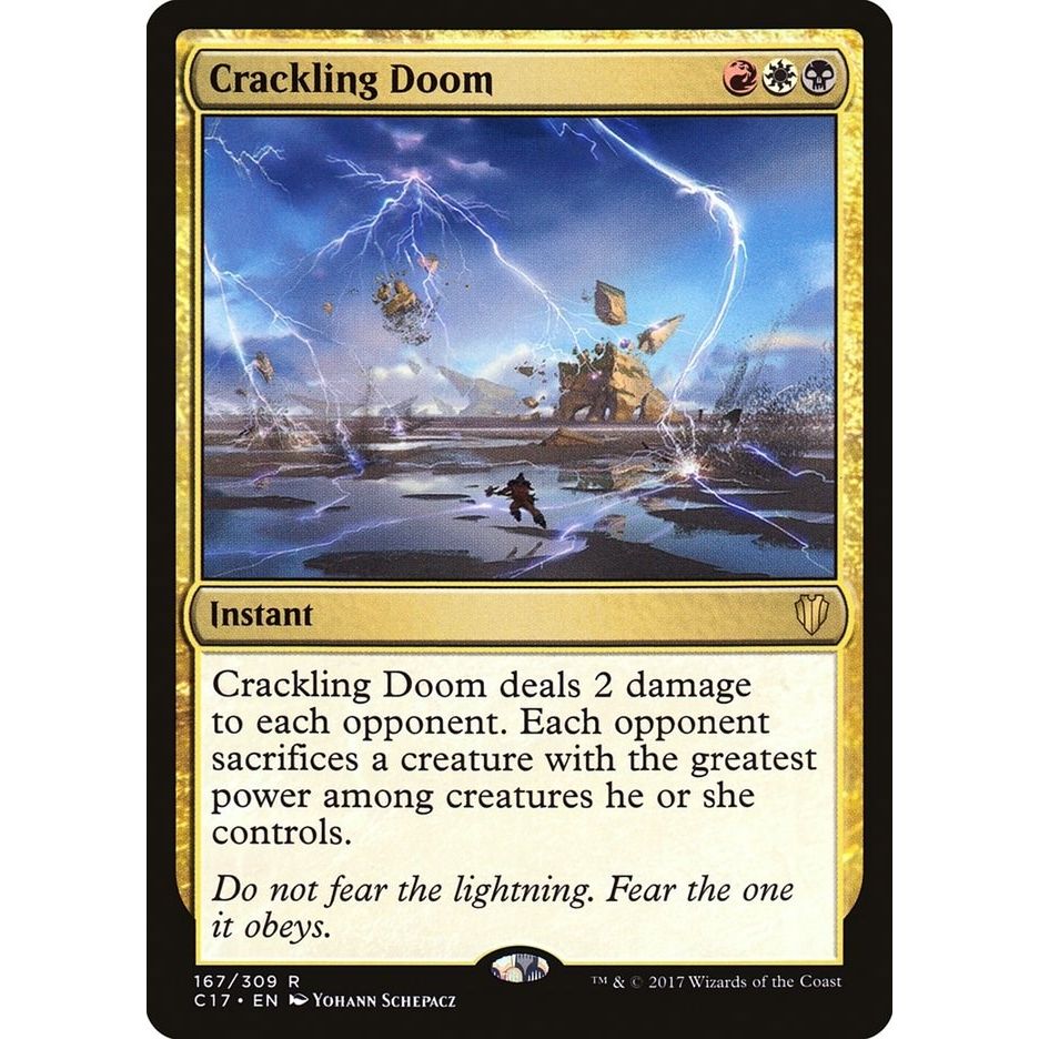 Image for Crackling Doom (167) (C17) - Magic: The Gathering