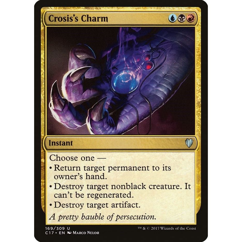 Image for Crosis's Charm (169) (C17) - Magic: The Gathering