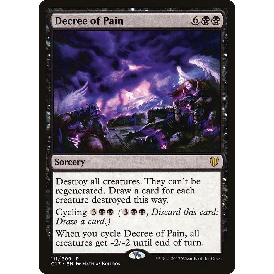 Image for Decree of Pain (111) (C17) - Magic: The Gathering