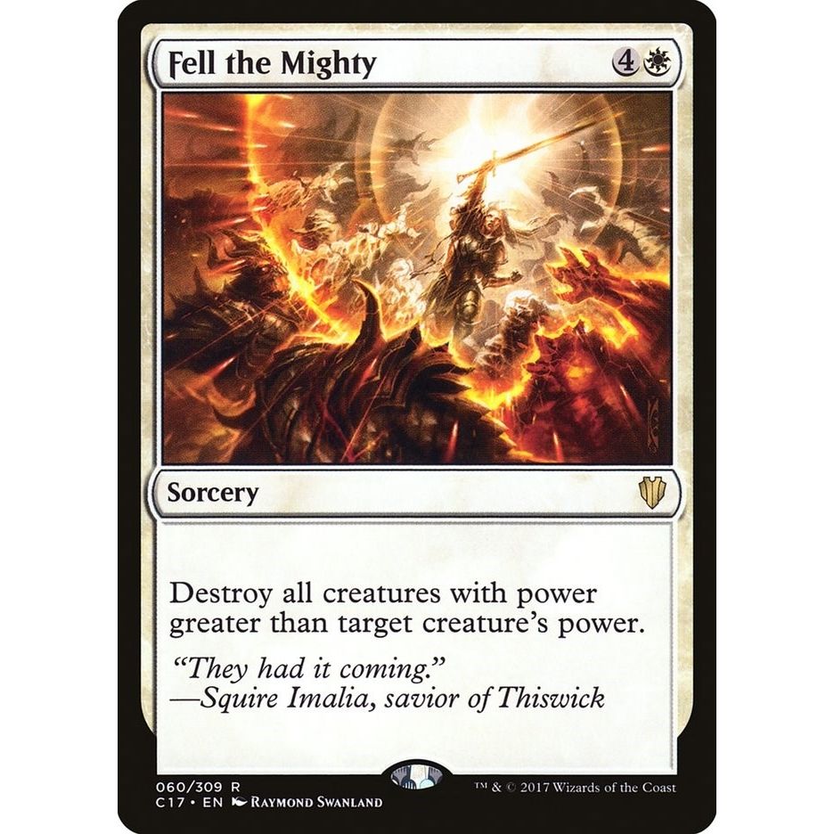 Image for Fell the Mighty (60) (C17) - Magic: The Gathering